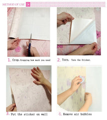 ELMAS Beibehang Self-Adhesive Simple Dot Wallpaper - Al Masam Stationery LLC