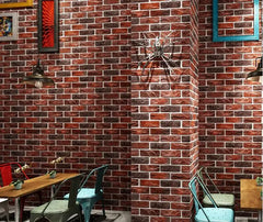 ELMAS Retro 3D Brick Wallpaper for Cafes and Bars - Al Masam Stationery LLC