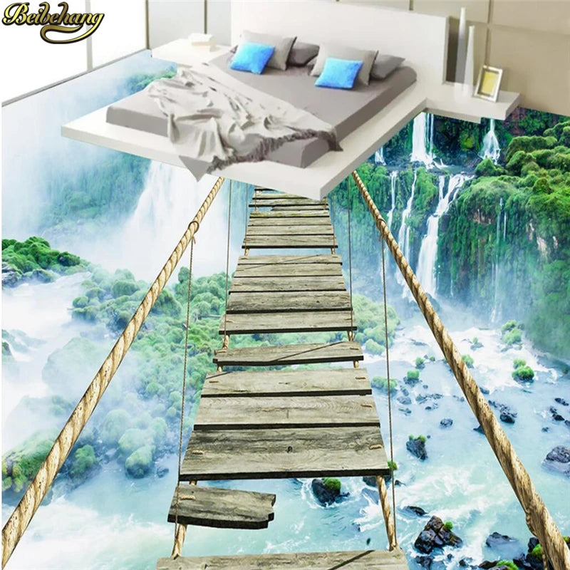 ELMAS Stunning 3D Floor of Waterfall Adventure Design - Al Masam Stationery LLC