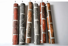 ELMAS Retro Nostalgic 3D Brick Wallpaper for Cafes - Al Masam Stationery LLC