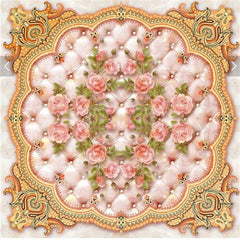 ELMAS Beibehang Rose Soft Marbles Custom Floor Tile 3D - Al Masam Stationery LLC