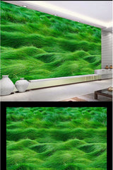 ELMAS Beibehang Custom 3D Green Grass PVC Floor - Al Masam Stationery LLC