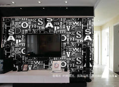 ELMAS Retro 3D Beibehang Wallpaper for Cafe Bar KTV - Al Masam Stationery LLC