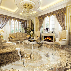 ELMAS Waterproof 3D PVC Self-Adhesive Stone Tile Floor - Al Masam Stationery LLC