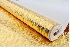 ELMAS Beibehang Gold Ceiling KTV Box Wallpaper Mosaic - Al Masam Stationery LLC