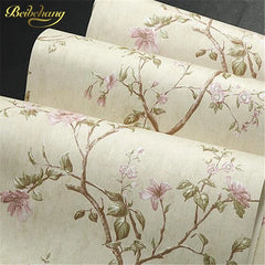 ELMAS Beibehang 3D Floral Wallpaper for Living Room - Al Masam Stationery LLC
