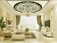 ELMAS Custom Photo Floor Wallpaper Marble PVC Self Adhesive - Al Masam Stationery LLC