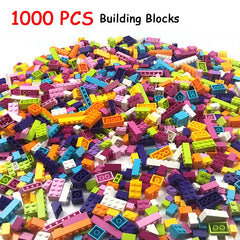 ELMAS 1000-Piece Creative Building Blocks Set for Kids