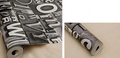 ELMAS Retro 3D Beibehang Wallpaper for Cafe Bar KTV - Al Masam Stationery LLC