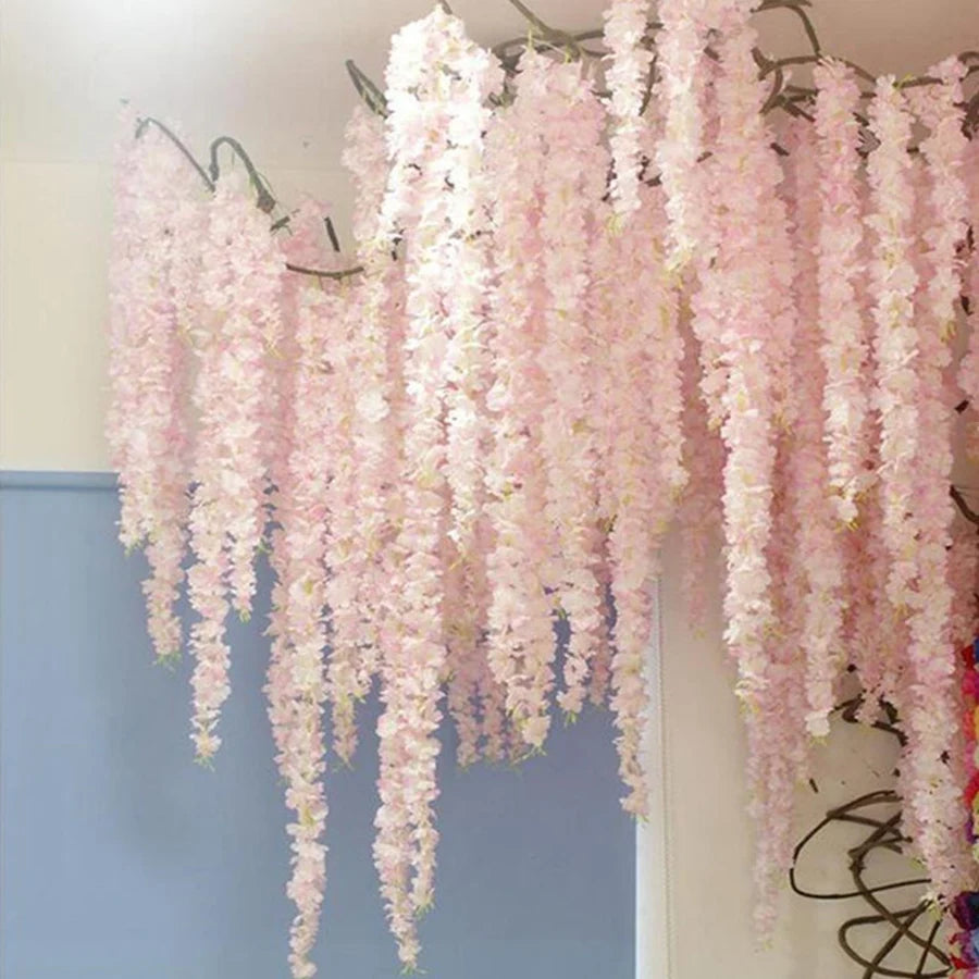 ELMAS Elegant 100CM Cherry Blossom Silk Garland - Al Masam Stationery LLC