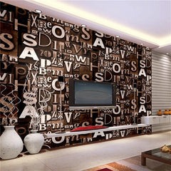 ELMAS Retro 3D Beibehang Wallpaper for Cafe Bar KTV - Al Masam Stationery LLC