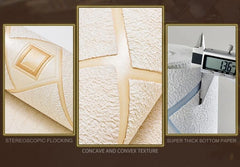 ELMAS Luxury Thick 3D Beibehang Wall Paper Wallpaper - Al Masam Stationery LLC