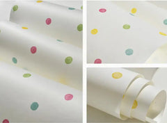 ELMAS Beibehang Self-Adhesive Simple Dot Wallpaper - Al Masam Stationery LLC