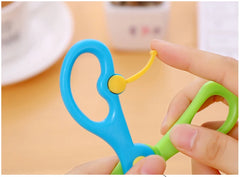 ELMAS Kids Safe Mini Round Head Scissors for Crafts