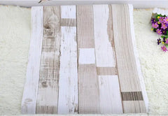 ELMAS Beibehang Papel De Parede Vintage Wood Panel Wallpaper - Al Masam Stationery LLC