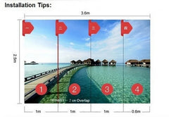 ELMAS Beach Shell 3D Photo Wallpaper Floor Painting - Al Masam Stationery LLC