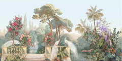 ELMAS Custom 3D Wallpaper Mural White Peacock Garden - Al Masam Stationery LLC