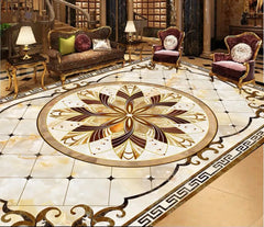 ELMAS Custom Photo Floor Wallpaper Marble PVC Self Adhesive - Al Masam Stationery LLC