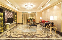 ELMAS Waterproof 3D PVC Self-Adhesive Stone Tile Floor - Al Masam Stationery LLC