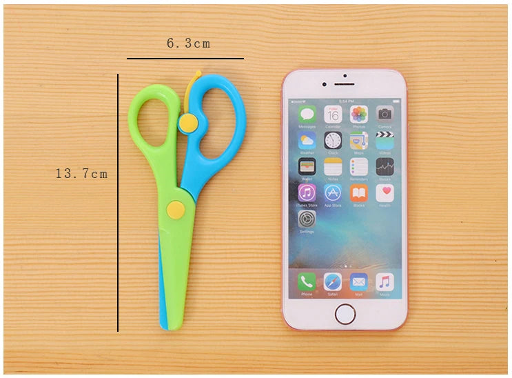 ELMAS Kids Safe Mini Round Head Scissors for Crafts - Al Masam Stationery LLC