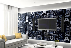 ELMAS Retro 3D Beibehang Wallpaper for Cafe Bar KTV - Al Masam Stationery LLC