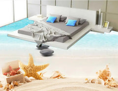 ELMAS Beach Shell 3D Photo Wallpaper Floor Painting - Al Masam Stationery LLC