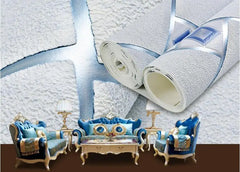 ELMAS Luxury Thick 3D Beibehang Wall Paper Wallpaper - Al Masam Stationery LLC