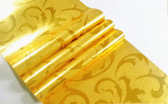 ELMAS Luxury 3D Gold Flicker Waterproof Wallpaper Roll - Al Masam Stationery LLC
