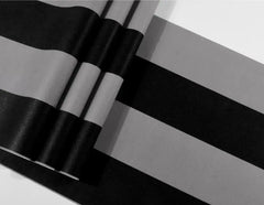 ELMAS Beibehang 3D Black And White Stripes Wallpaper - Al Masam Stationery LLC