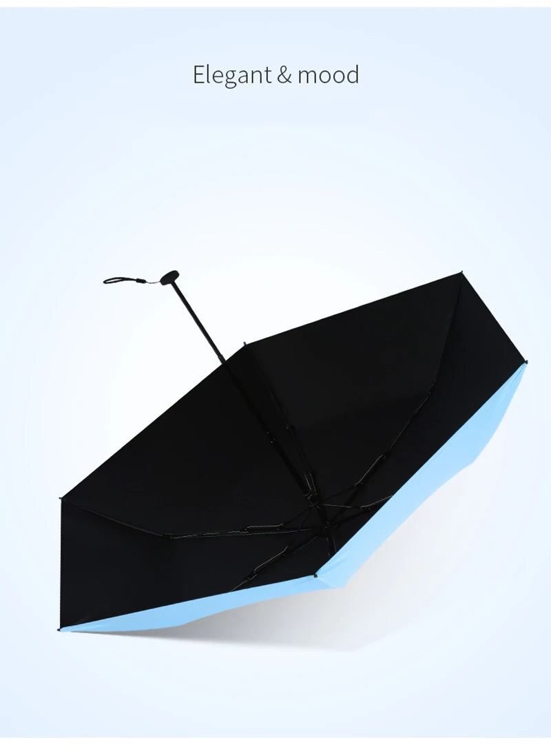 ELMAS 116g Super Lightweight Mini Sun Rain Umbrella - Al Masam Stationery LLC