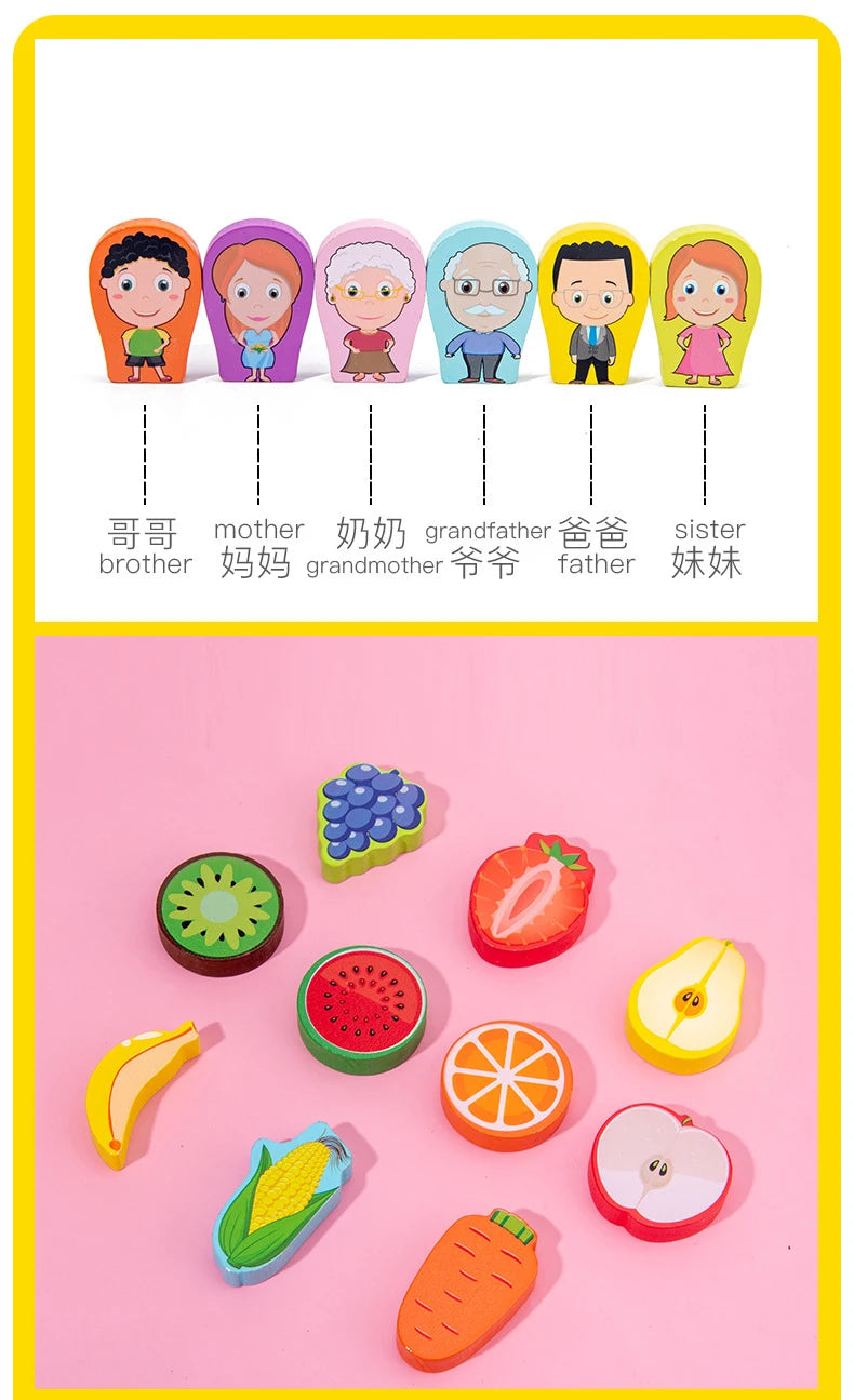 ELMAS QWZ Kids Montessori Educational Math Toys Gifts - Al Masam Stationery LLC