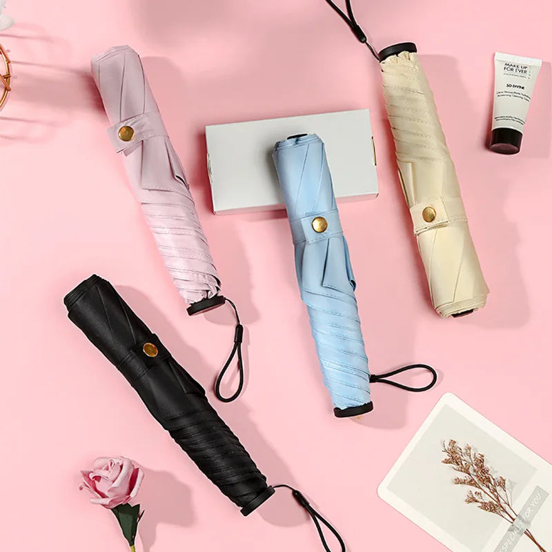 ELMAS 116g Super Lightweight Mini Sun Rain Umbrella - Al Masam Stationery LLC