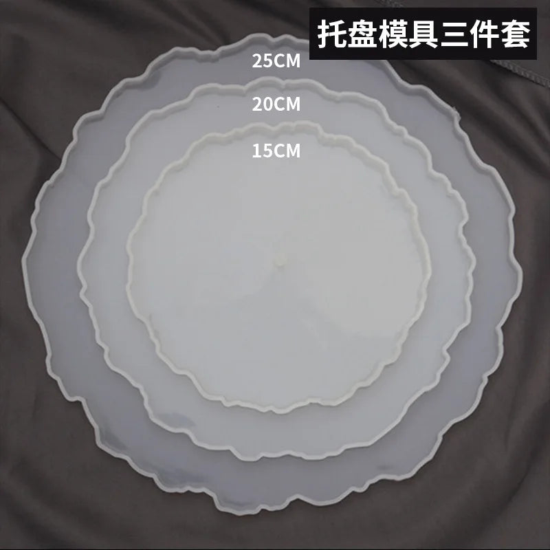 ELMAS Three-Layer Silicone Crystal Mold for Resin Art Decor - Al Masam Stationery LLC