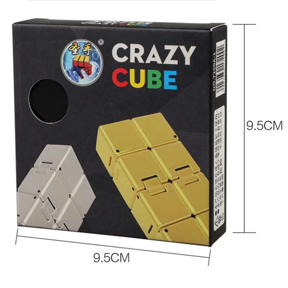 ELMAS 2x2 Crazy Infinity Cube - Endless Fun Puzzle Toy - Al Masam Stationery LLC