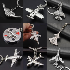 ELMAS Stylish Airplane Keychain - Perfect Travel Accessory