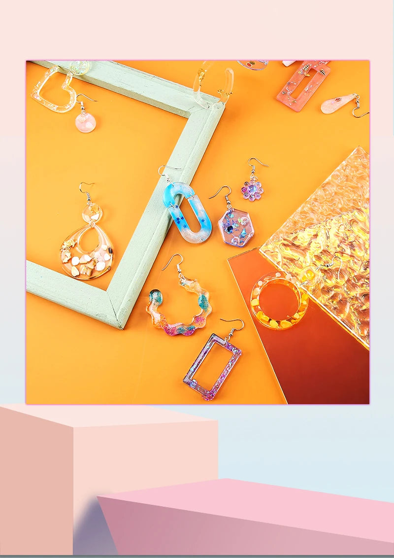 ELMAS Silicone Earring Mold for DIY Jewelry Crafting - Al Masam Stationery LLC