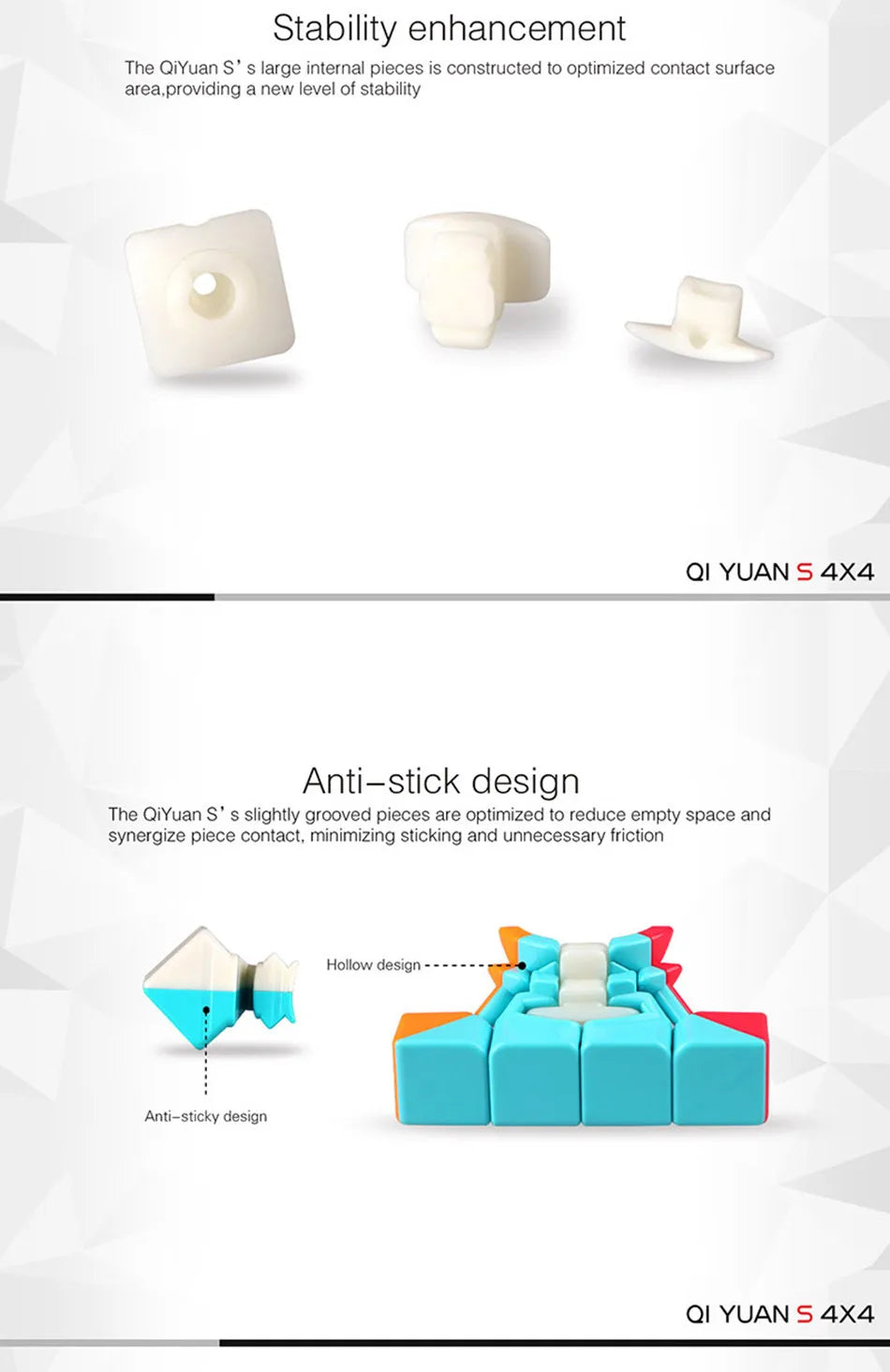 ELMAS 4x4 Speed Cube - Puzzle Magic Gift for Kids - Al Masam Stationery LLC