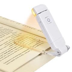 ELMAS Rechargeable LED Book Light - Eye Protection & Portable