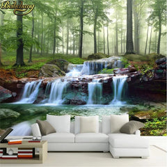 ELMAS Beibehang Nordic 3D Wallpaper Large Forest Decor - Al Masam Stationery LLC