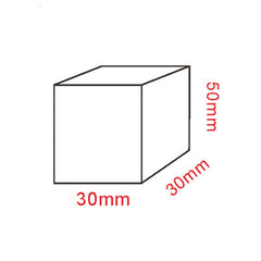 ELMAS Acrylic Plexiglass Square Jewelry Holder Stand - Al Masam Stationery LLC