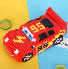 ELMAS Lightning McQueen DIY Building Blocks Toy Set