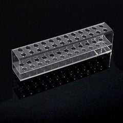 ELMAS Clear 24 Slots Makeup Display Stand Organizer - Al Masam Stationery LLC