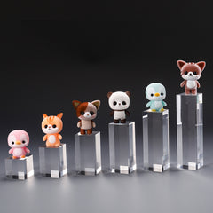 ELMAS Acrylic Plexiglass Square Jewelry Holder Stand - Al Masam Stationery LLC