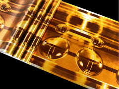 ELMAS Luxury 3D Gold Flicker Waterproof Wallpaper Roll - Al Masam Stationery LLC