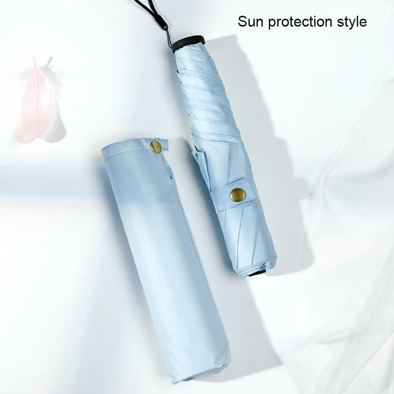 ELMAS 116g Super Lightweight Mini Sun Rain Umbrella - Al Masam Stationery LLC