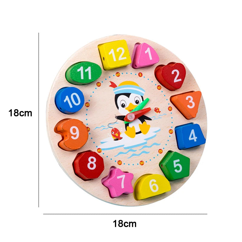 ELMAS Montessori Wooden Puzzles for Kids Early Learning - Al Masam Stationery LLC