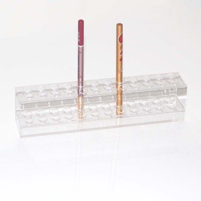 ELMAS Clear 24 Slots Makeup Display Stand Organizer - Al Masam Stationery LLC