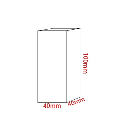 ELMAS Acrylic Plexiglass Square Jewelry Holder Stand - Al Masam Stationery LLC