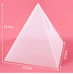 ELMAS Creative 15Cm Pyramid Silicone Mold for Resin Art - Al Masam Stationery LLC