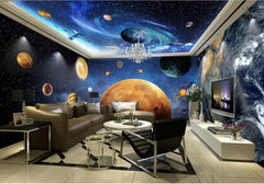 ELMAS Beibehang Custom Universe Galaxy 3D Wallpaper - Al Masam Stationery LLC